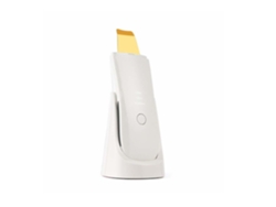 Masajeador facial Removedor de espinillas Exfoliante facial Espátula Extractor de comedones para limpieza facial profunda Blanco YEMAESRE