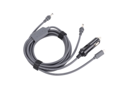 Cable De Alimentación Dc Rectangular Satélite Tipo C A Dc 3 En 1 Impermeable 10m/32.8ft