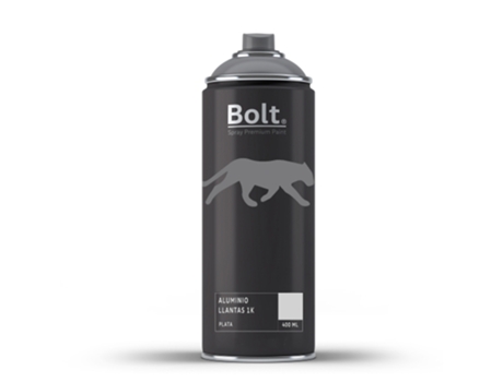 Spray BOLT SPRAY PREMIUM PAINT Bolt Pintura Aluminio Llantas 1K (400 ml)