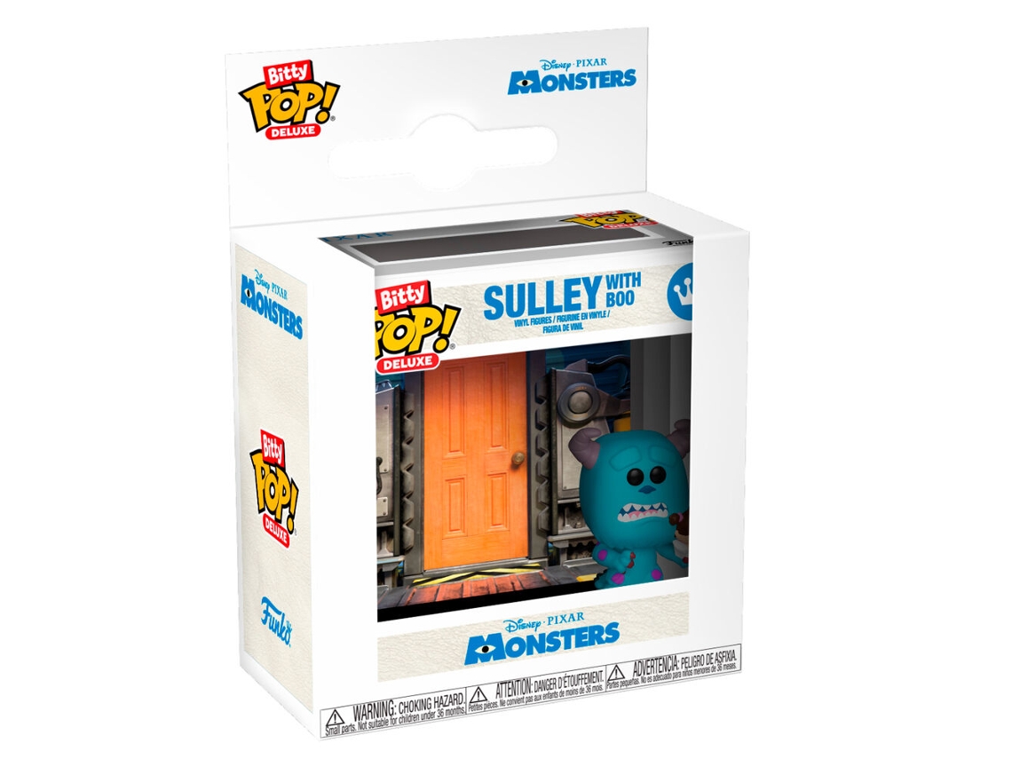 Figura Pop Bitty Deluxe Disney Pixar Monstruos Sa Sulley Con Boo Funko