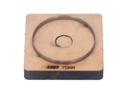 Troquel Redondo Para Cortar Cuero De 75 Mm, Herramienta Manual De Acero Aleado Para Manualidades.