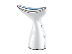 Dispositivo de belleza multifuncional Mdug con terapia de masaje vibratorio y rejuvenecimiento de la piel con luz LED.