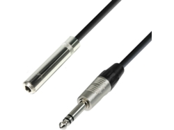 Cable de Audio ADAM HALL (3 m - Negro)