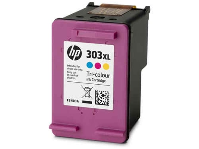Cartucho de Tinta Original HP Tricolor 303 XL para Impresora multifunción HP ENVY Photo de la serie 6230, 7830, 7130