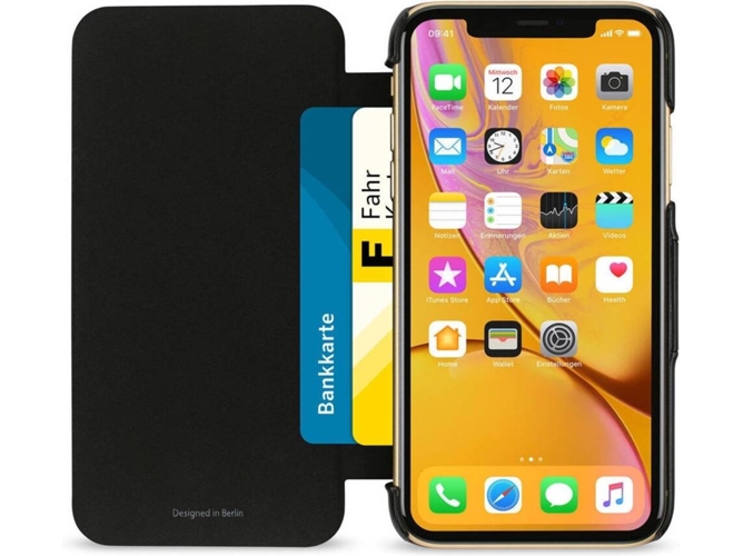 Funda iPhone XR ARTWIZZ Jacket Negro