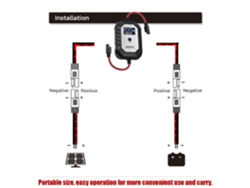 Controlador Solar De 10 A Con Pantalla Lcd, Regulador De Batería Portátil De 12 V, Cargador Mppt Ip45