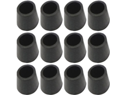 Protectores Patas 22mm Antideslizantes Muebles Goma 12