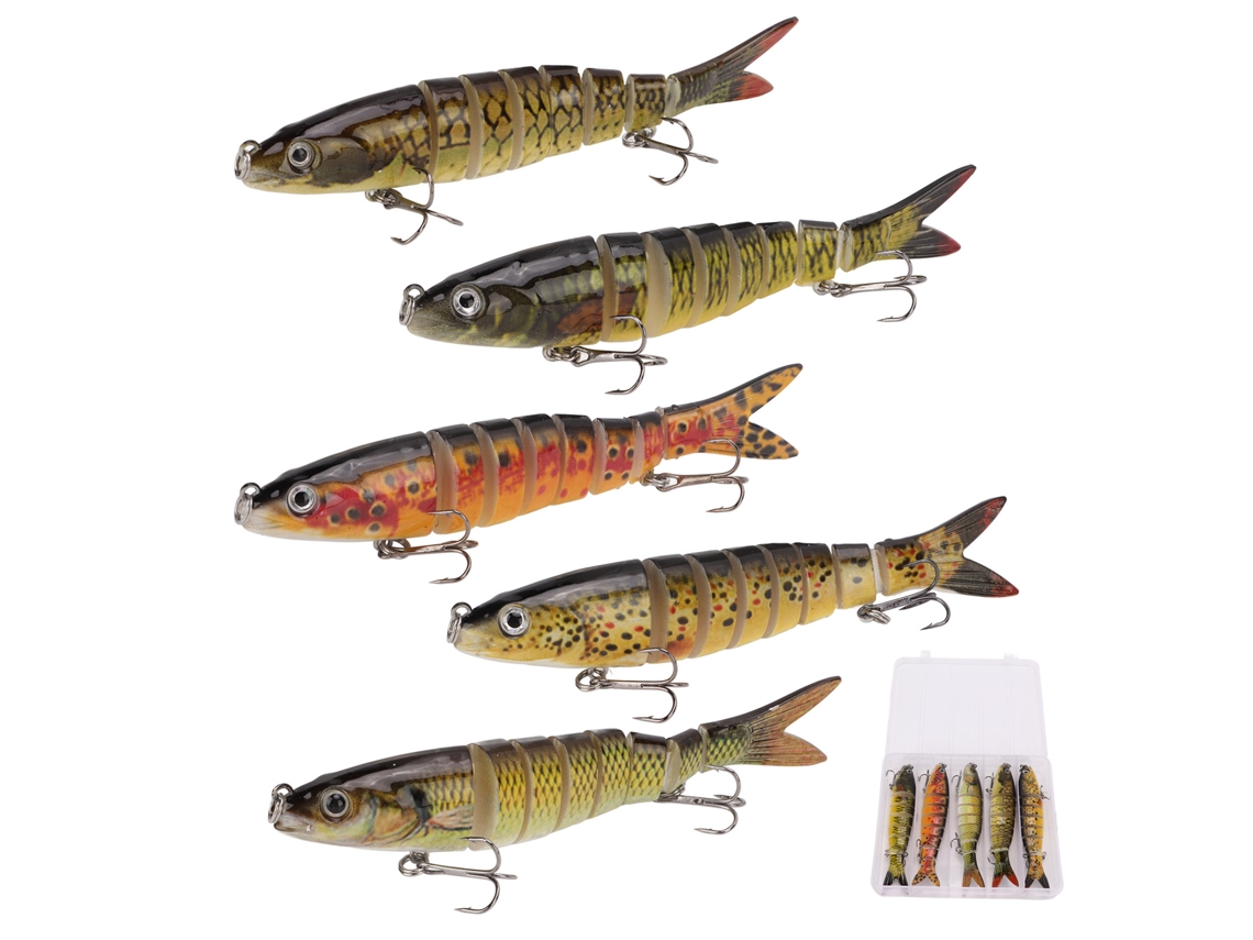 Señuelo De Pesca Simulado 19g 13.5cm, Swimbait De Múltiples Uniones, Bait Artificial Para Pesca Al Aire Libre