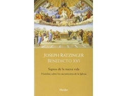 Libro Signos De La Nueva Vida de Joseph Ratzinger (Español)