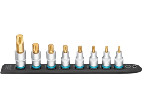 Hazet 990-Sr/8 Smartrail Conector de Cable de Plástico Flexible: Cuadrado Hueco 1/2 Pulgadas 12 5 Mm Perfil Con Estriado Interior Xzn M5 M6 M8 M10 ...
