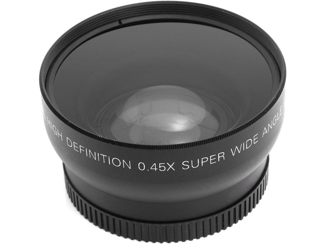 Lente Grande De 0,45x, Tamaño Profesional De 58 Mm, Resistente A Mariposas Y Flores.