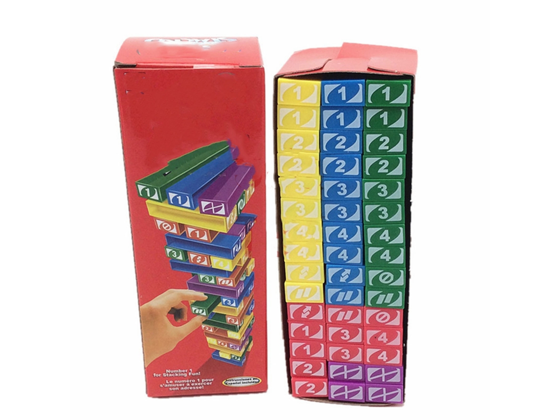 Jogo De Empilhar Blocos Educativo Para Crianças Com Interação Parental E Desenvolvimento Inteligente