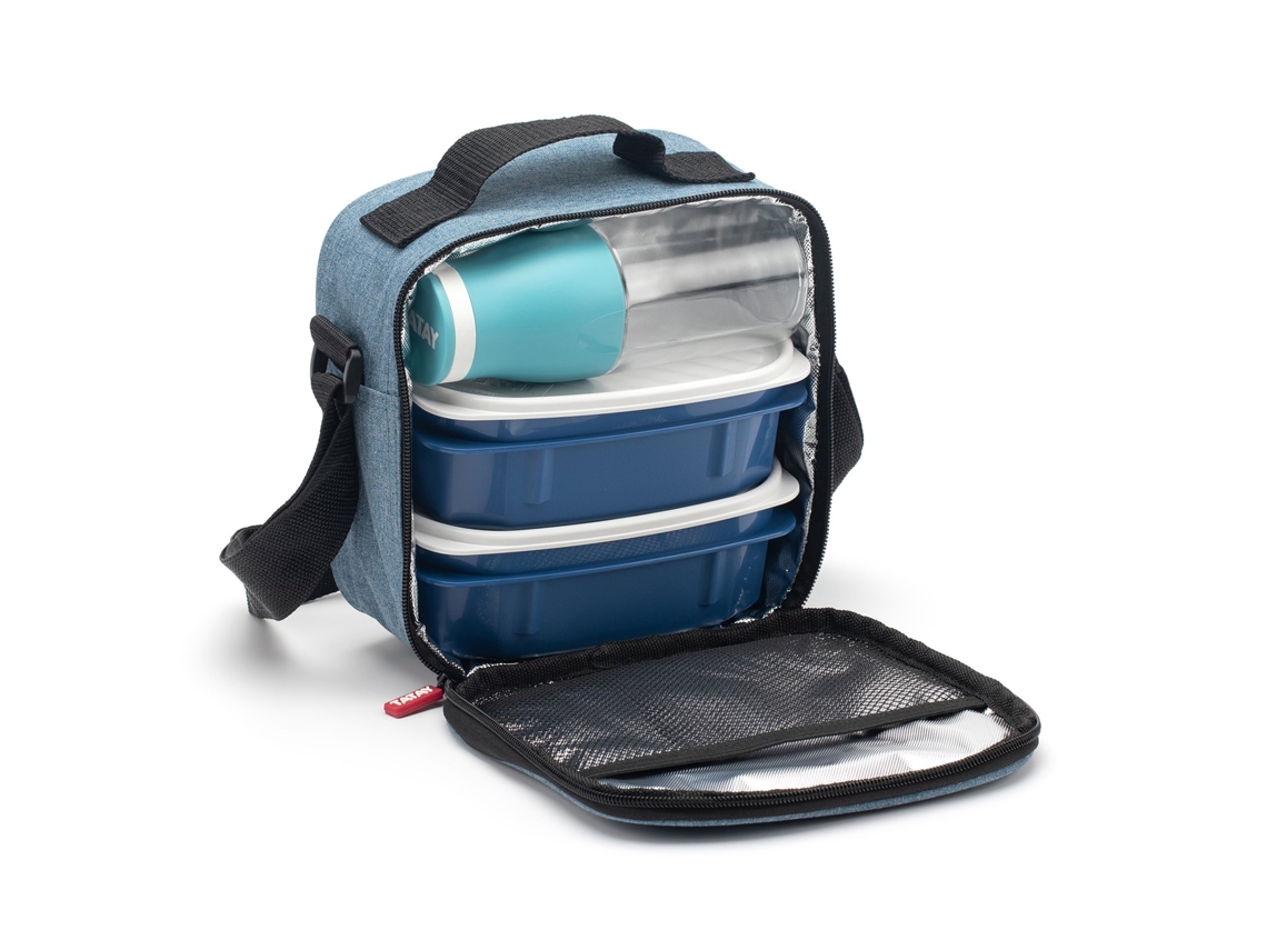 TATAY Kit Bolsa Termica Porta Alimentos Urban Food y Botella Urban Drink. Denim Blue Worten.es