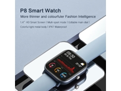 Reloj inteligente ultrafino con pantalla táctil de 1,4 pulgadas, monitor de frecuencia cardíaca y presión arterial, clasificación IPX7, compatible con Android e iOS.
