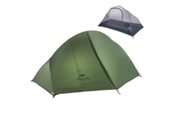 Tienda de campaña ultraligera para mochileros, resistente a las cuatro estaciones, impermeable, 1 pieza, 20 piezas, verde, OEM