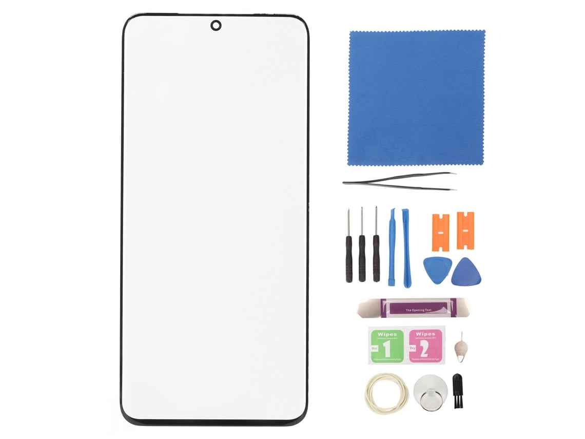 Reemplazo De Cubierta De Vidrio Frontal Exterior Negro Para Samsung Galaxy S20 5g G981 Series Kit De Reparación De Pantalla Profesional
