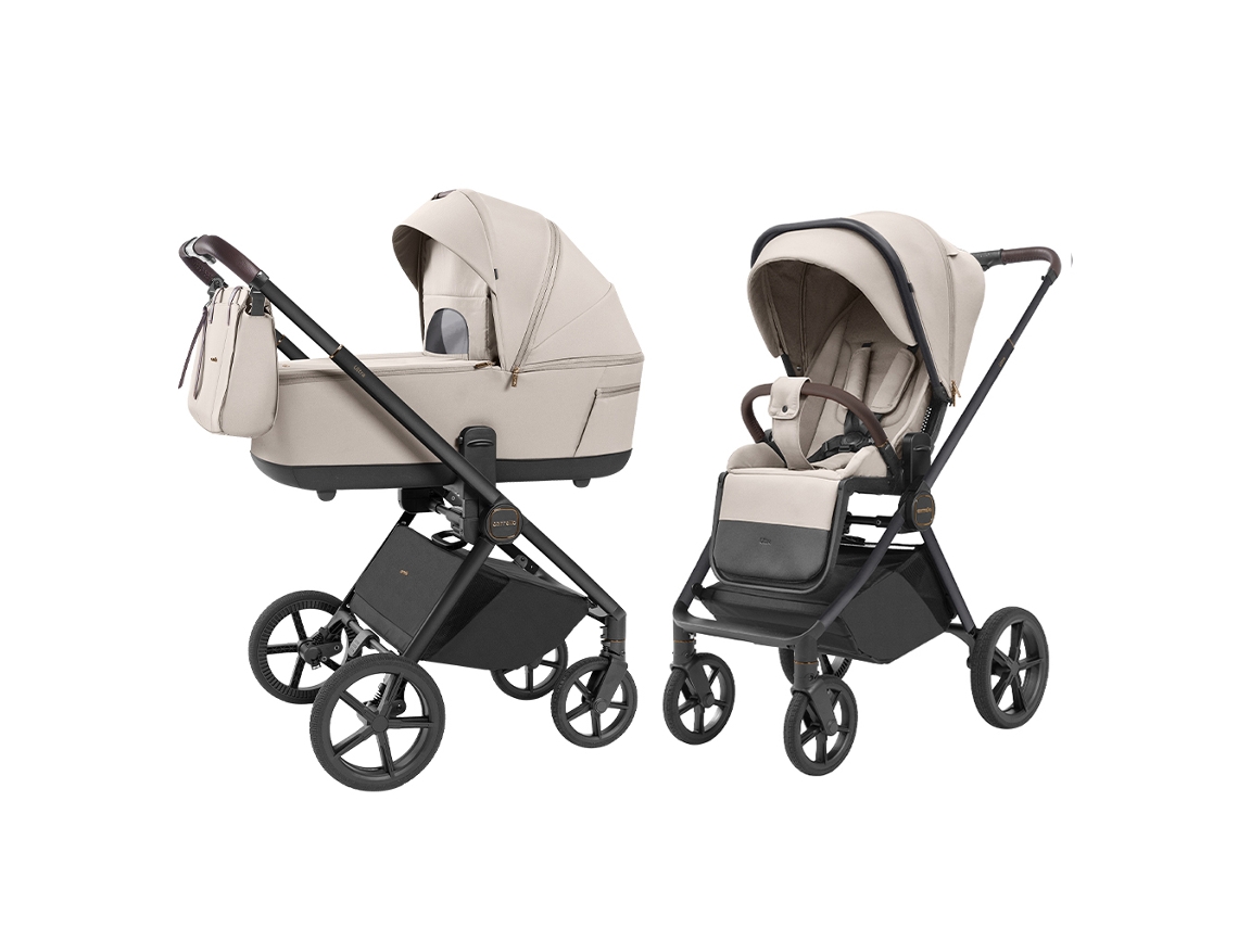 Cochecito Carrello Ultra Crl-6527 2 En 1 (ice Grey)