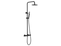 Columna de bañera y ducha con grifo, termostática color Negro Mate MICE COLLECTION