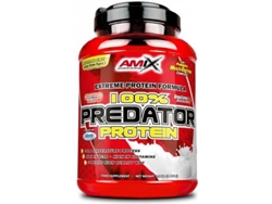 Proteína AMIX Predator Ayuda Al Crecimiento Muscular Ideal Para (1 Kg - Plátano)