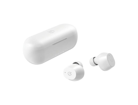 Hiditec NA Auriculares Bluetooth (On Ear - Micrófono - Blanco)
