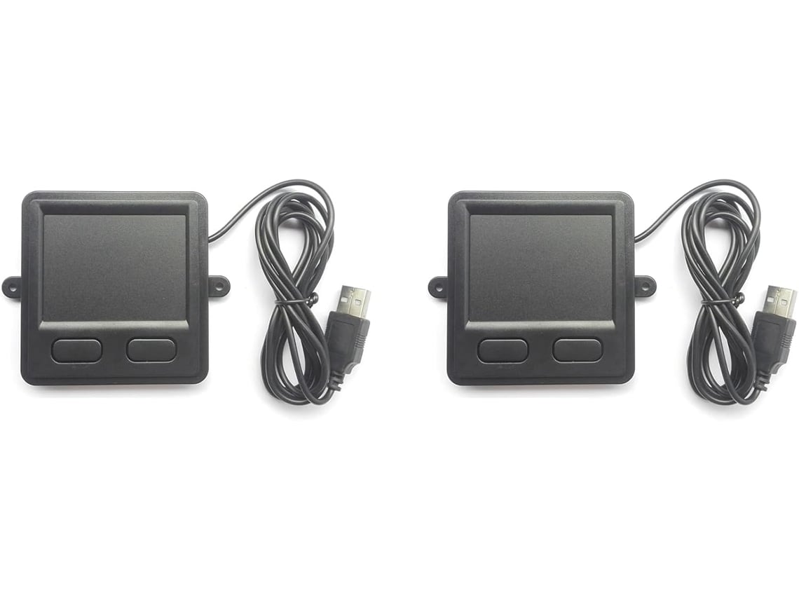 2 Puertos Usb 2.0 Touchpad, Trackpad Portátil Para Usuarios De Ordenadores De Sobremesa Y Portátiles, Tamaño Pequeño