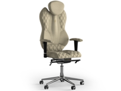 Silla de Oficina KULIK Grande Tejido de Costura (Azur - Bege -130x50x50cm)