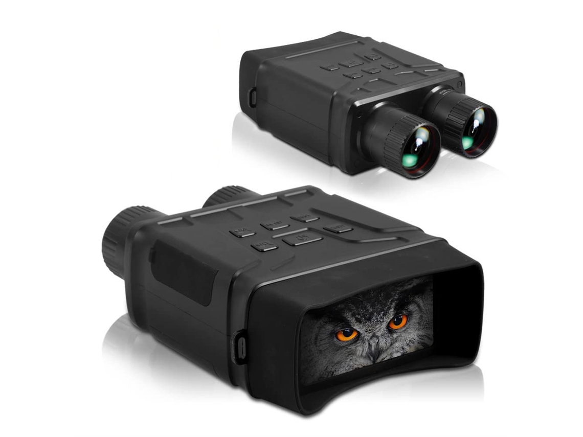 Gafas de visión nocturna Binoculares digitales de visión nocturna R6 1080P Cámara digital de visión nocturna infrarroja para caza Camping y BISBISOUS