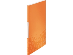 Carpeta LEITZ WOW 20 bolsillos Naranja (A4 - Capacidad: 40 hojas)