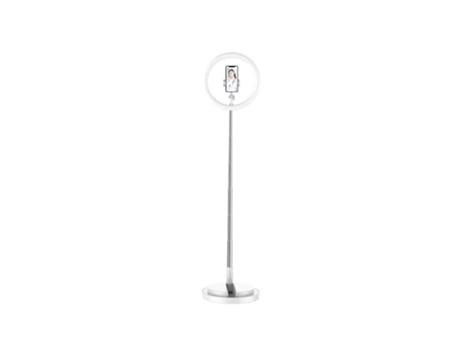 Anillo de luz LED de escritorio con luz de relleno para Selfie Y2 para soporte de trípode enchufe USB para YouTube Tik Tok Live Photo Studio blanco