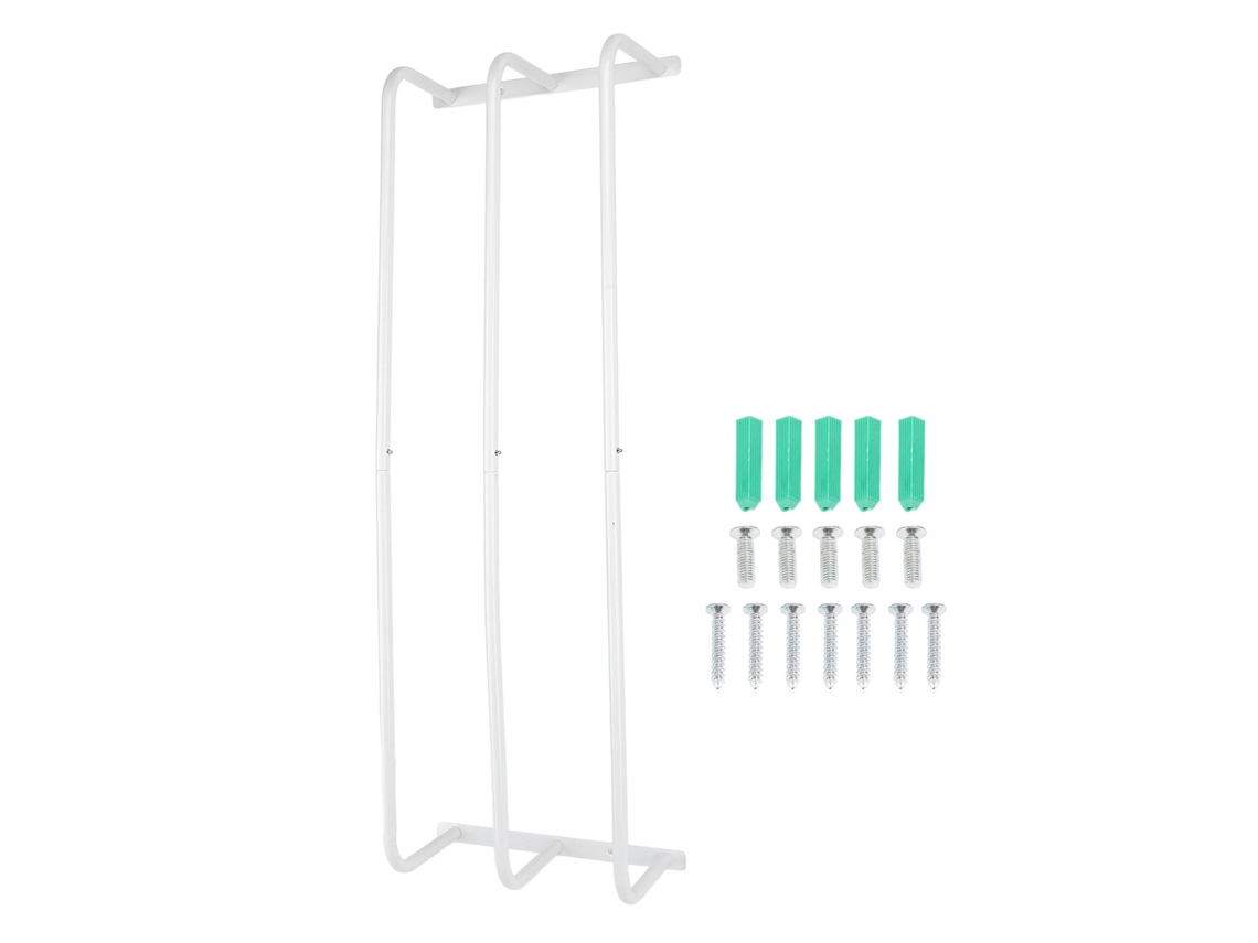 Toallero de baño (montaje en pared, vertical, 3 tubos)