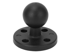 Placa Adaptadora Metálica Amps De 25 Mm/1 Pulgada, De Aluminio, Antivuelco Para Barcos, Kayaks Y Camiones.