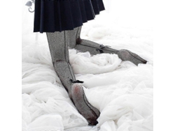 Calcetines suaves de lana coral hasta la rodilla, ideales para el invierno, para niñas y mujeres. Calcetines de rayas con estampados de animales, pelusas y dibujos animados.