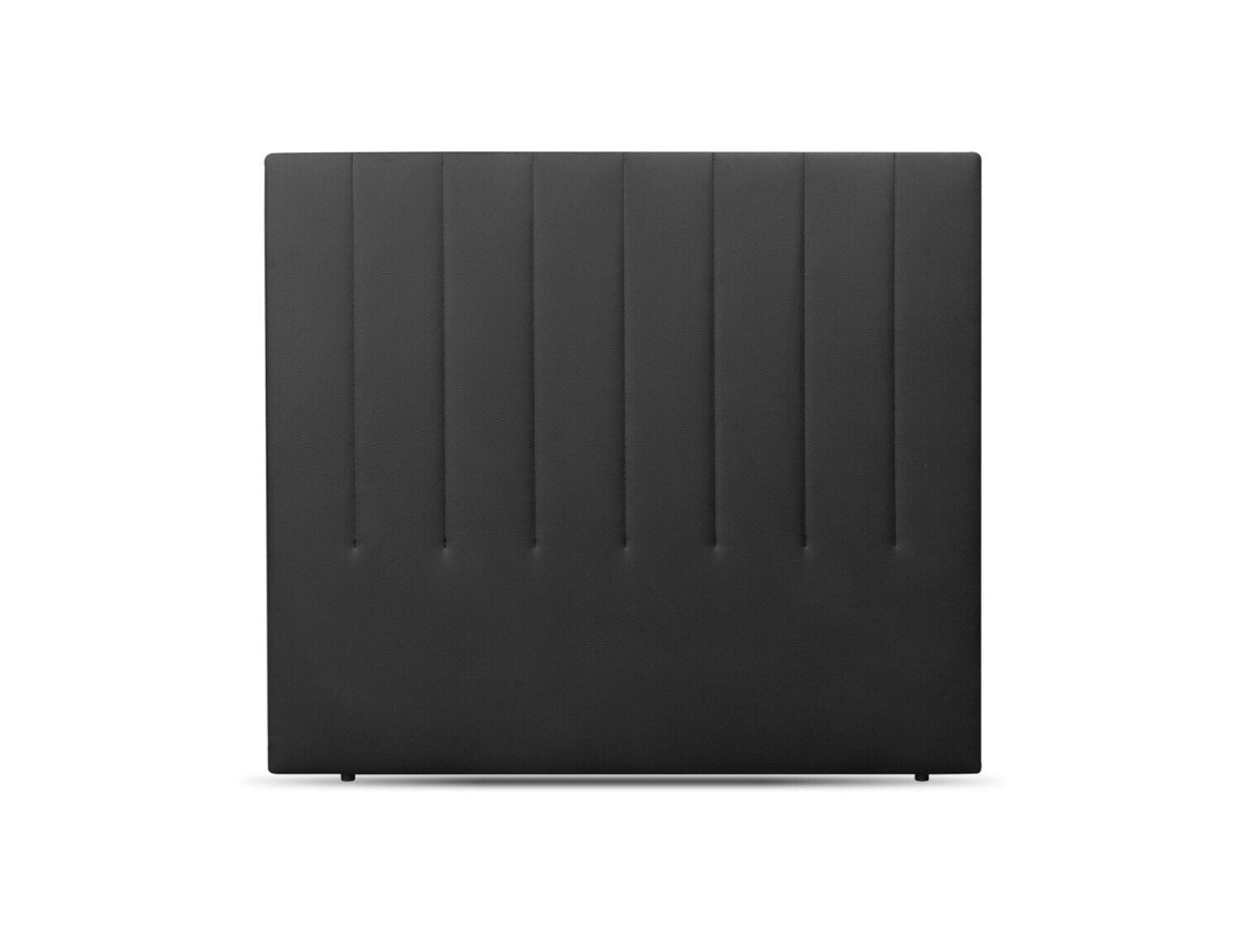 Cabecero New York SALDOSYSTOCKS Piel Sintética Negro (150x130x6cm)