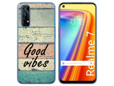 Carcasa Realme 7 TUMUNDOSMARTPHONE Dibujos Multicolor