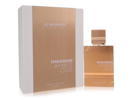 Eau De Parfum Hombre Al Haramain Amber Oud White Edition by Al Haramain Spray (Unisex) 3.4 oz (100 ml)
