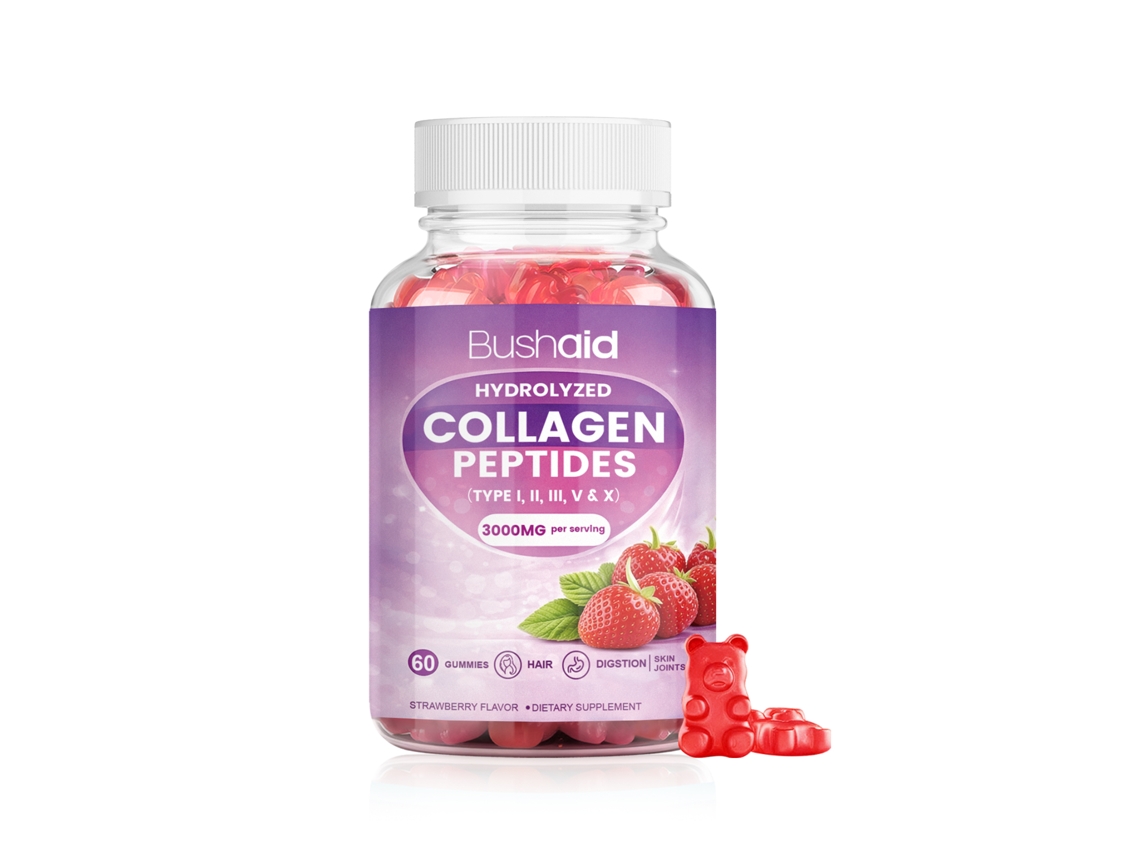 Gomitas de belleza con colágeno peptídico