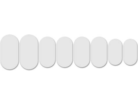 Protectores del Marco LIZARD SKINS Patch Kit-Matte Clear (Blanco - TU)