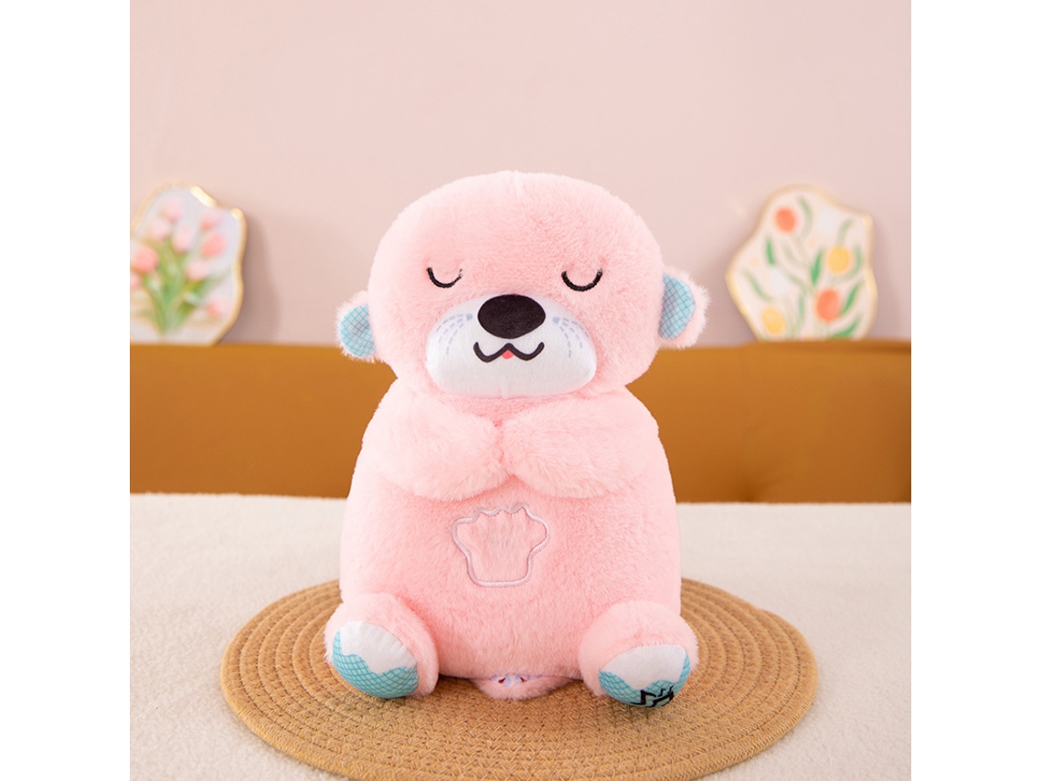 Hermoso peluche rosa para calmar y arrullar a tu bebé. Elisefashion