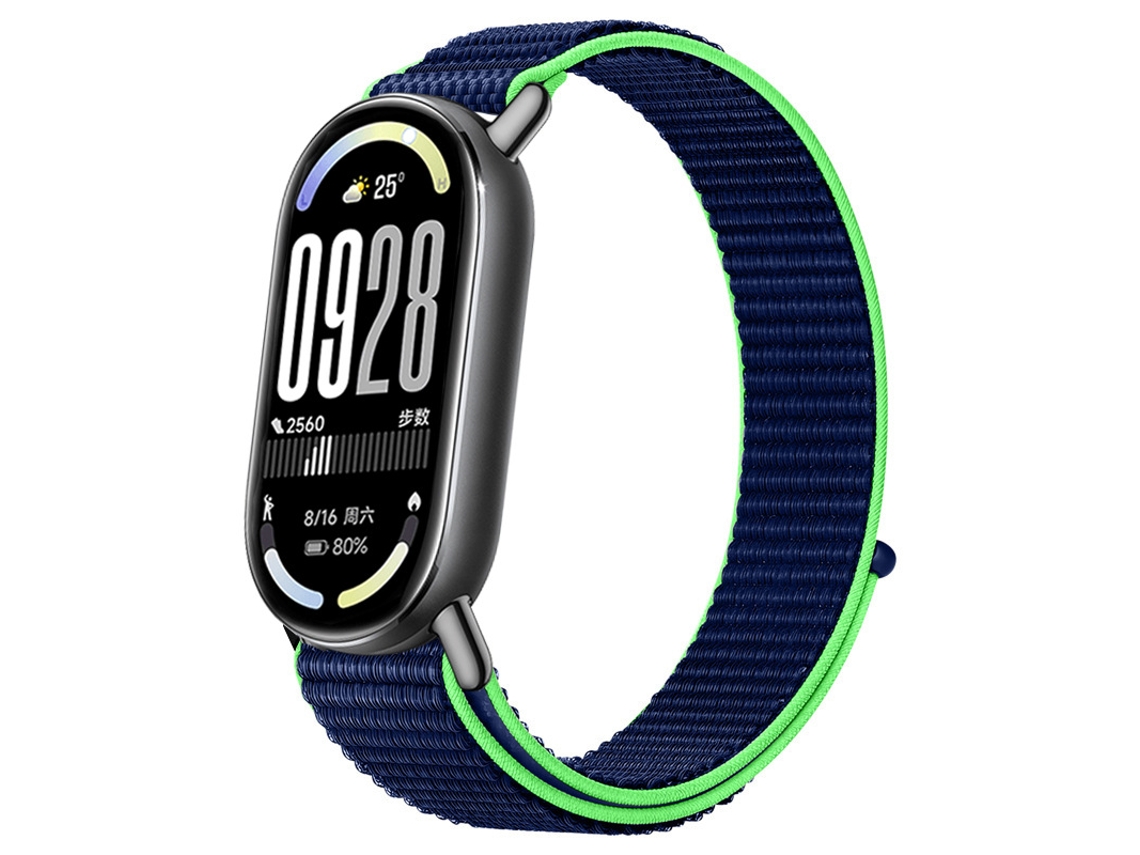 Pulsera de nailon HEXINYIGJLY para Xiaomi Mi Band 10/9/8, suave y transpirable, unisex Lima
