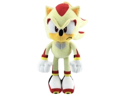 Peluche De Sonic Super Cabeza Grande, Tails Knuckles, Erizo Para Niños, 33 Cm, Amarillo