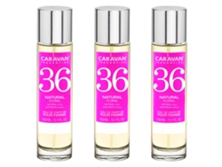 3x CARAVAN Perfume de Hombre Nº36 - 150ml