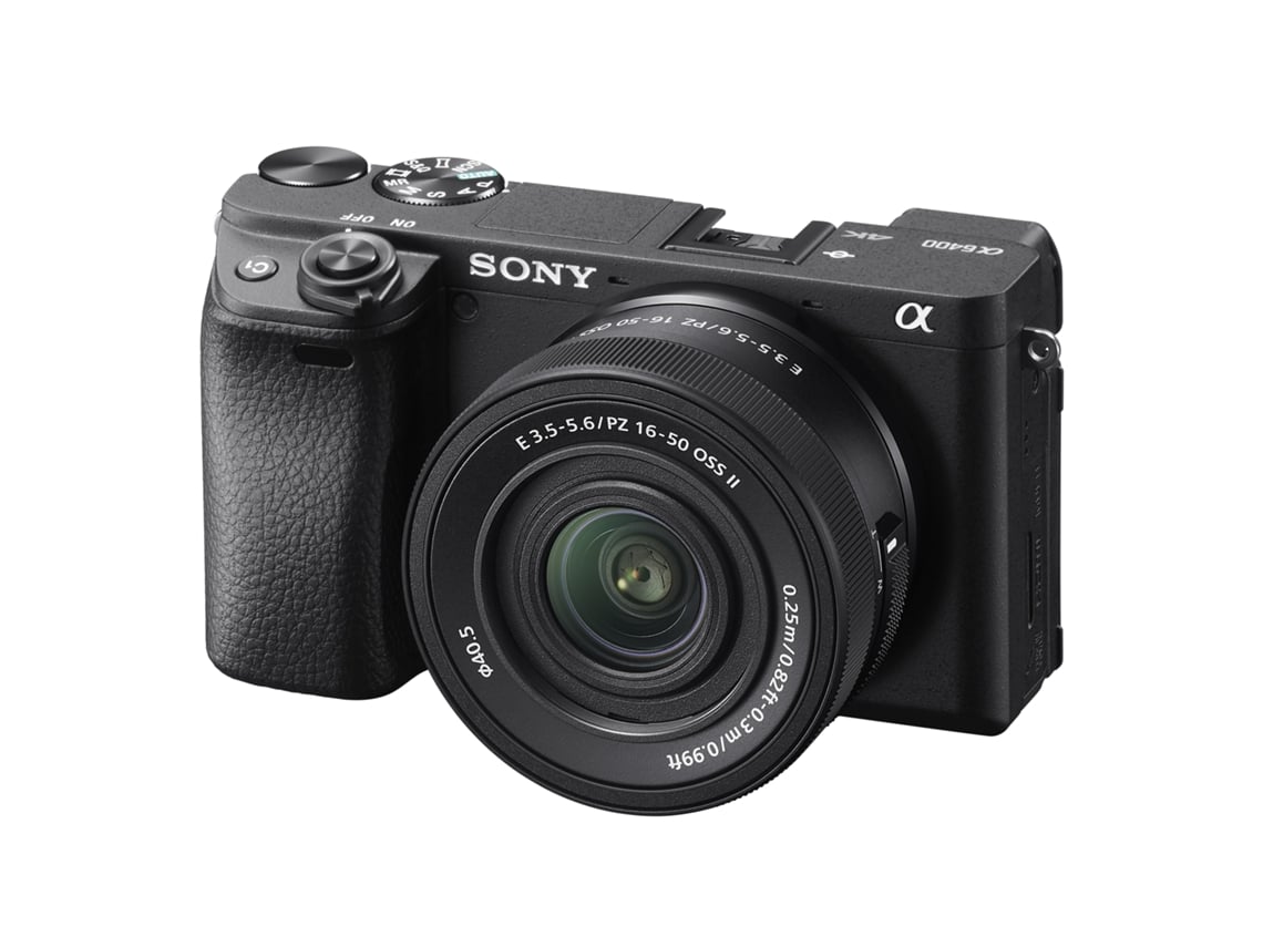 Kit de Cámara SONY Alpha 6400AK + PZ 16-50 mm II (APS-C)