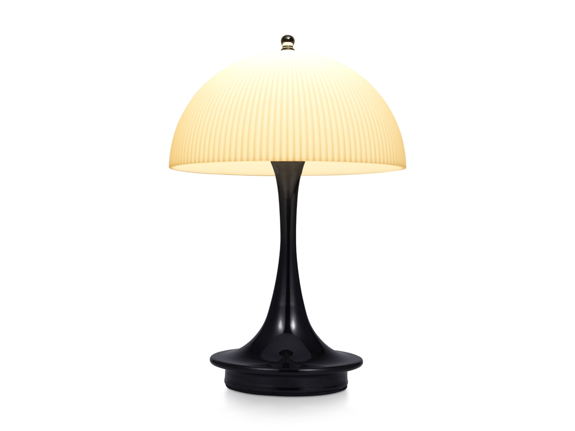 Lámpara de mesa inalámbrica con forma de hongo, modelo 2026, 3 W, batería de 2000 mAh, 3 niveles de intensidad regulables, ideal para dormitorio, sala de estar, mesita de noche y decoración del hogar.