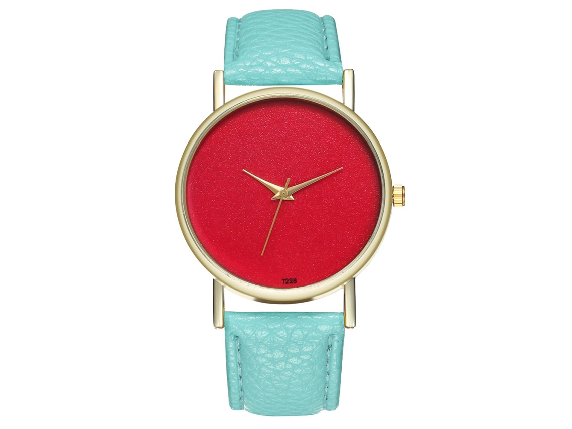 Reloj De Pulsera Analógico De Cuarzo Con Esfera Redonda (impecable)