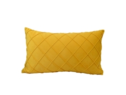 Funda De Almohada Rectangular Con Estampado De Rayas De Colores Lisos Y Sencillos