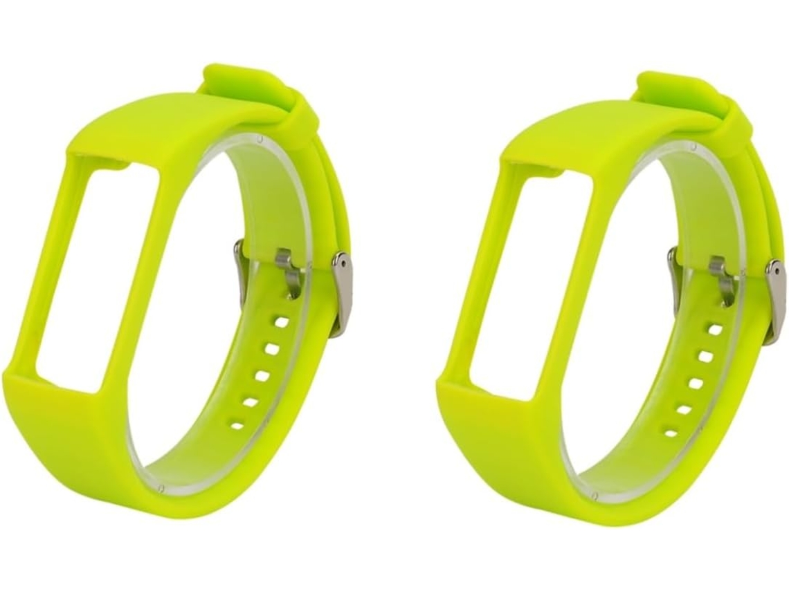 Juego De 2 Correas De Repuesto De Silicona Hechas A Mano Para Reloj Inteligente A360/a370 (ajustables)