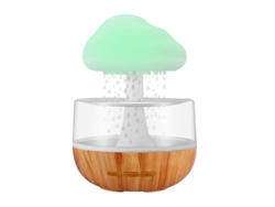 Humidificador, difusor de aroma en forma de gota de lluvia, humidificador colorido en forma de hongo Cuich