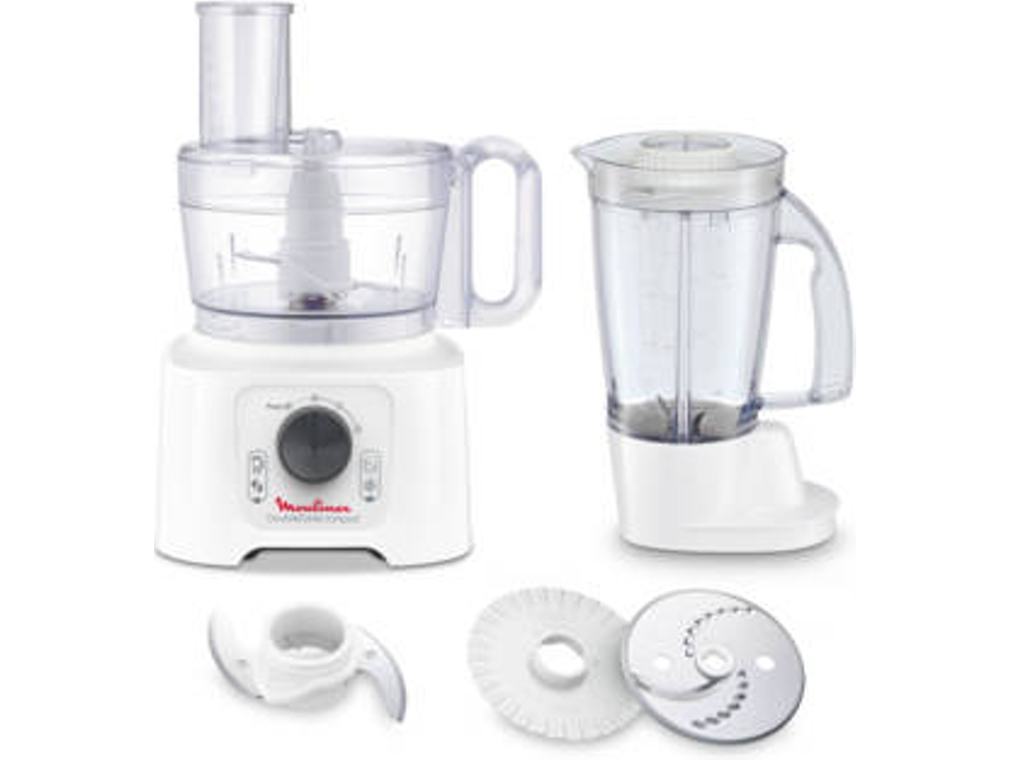 Robot de Cocina MOULINEX FP542111 (800 W - 4 accesorios)