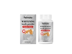 Polvo dental para eliminar manchas, blanco intenso