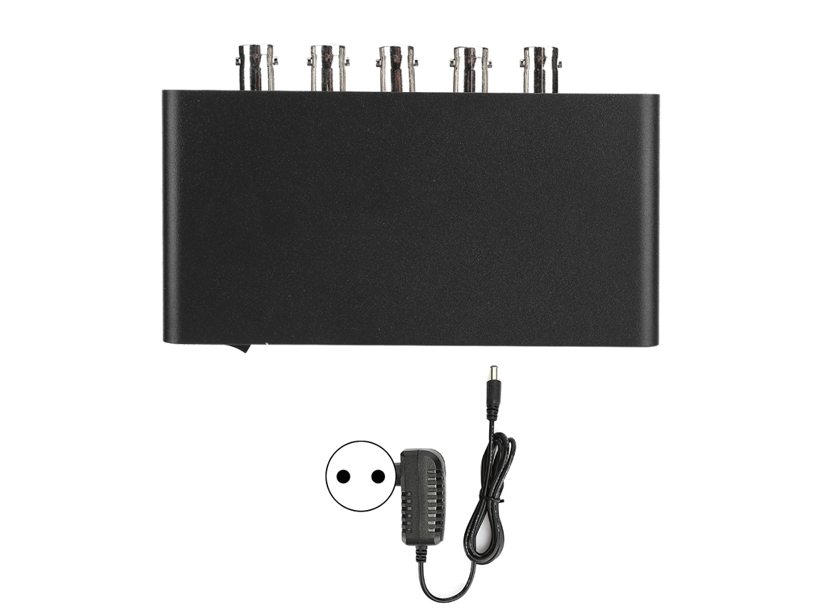 Divisor De Señal 3g Sdi, Convertidor 1x4, Adaptador Distribuidor, 1 Entrada, 4 Salidas.